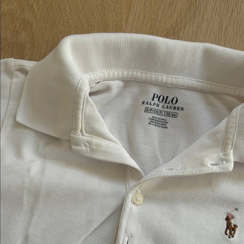 Polo by Ralph Lauren Kids Cream Polo Shirt - Picture 3 of 5